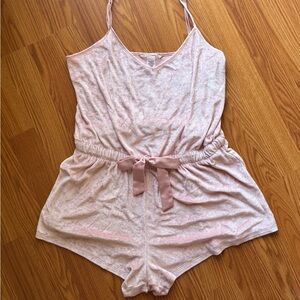 victoria’s secret velvet romper
